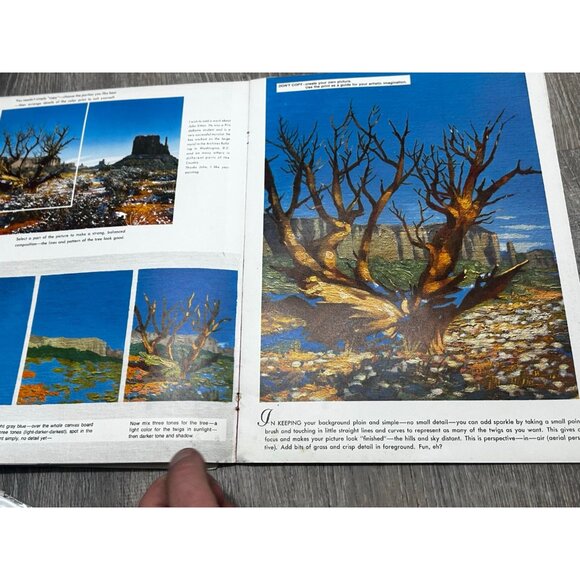 How to Draw and Paint Landscapes Art Book # 8 By Walter Foster Paperback 1965 - Picture 4 of 6